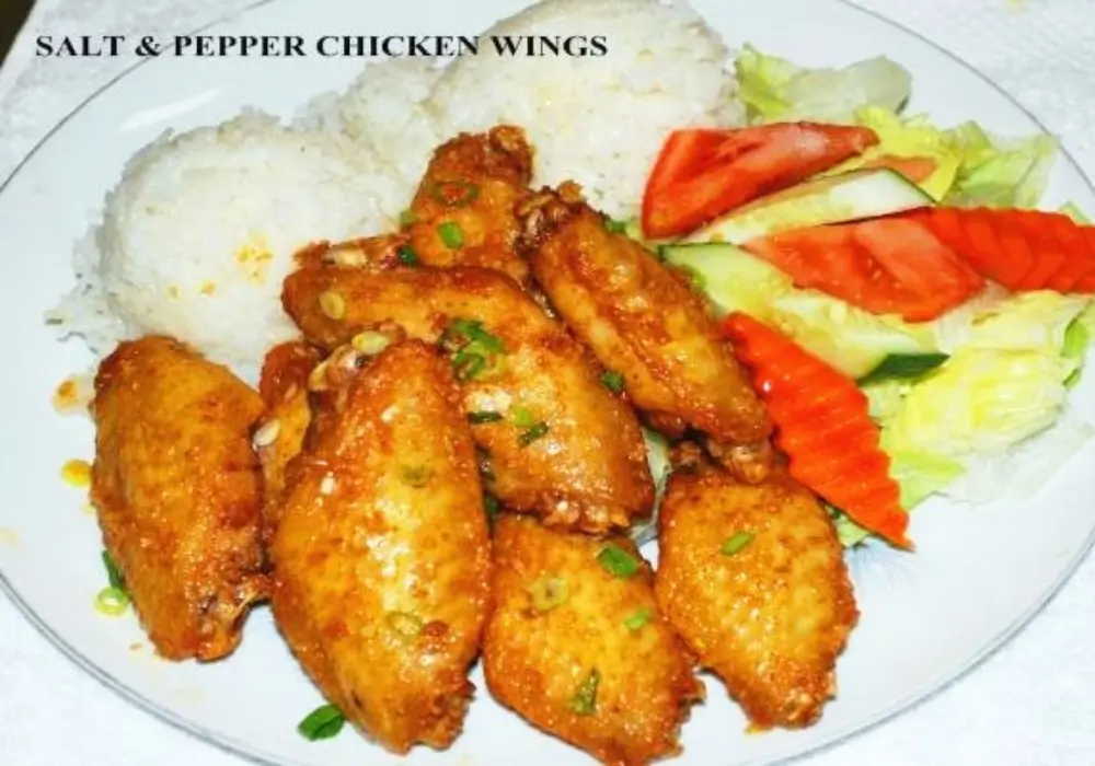 SALT & PEPPER CHICKEN WINGS at Asian Fusion Restaurant, a Asian Fusion Restaurant in Waipahu