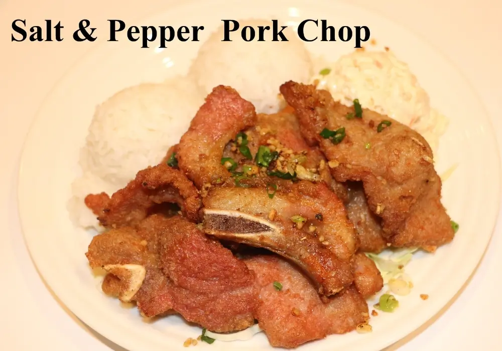 Salt & Pepper Pork Chop at Asian Fusion Restaurant, a Asian Fusion Restaurant in Waipahu